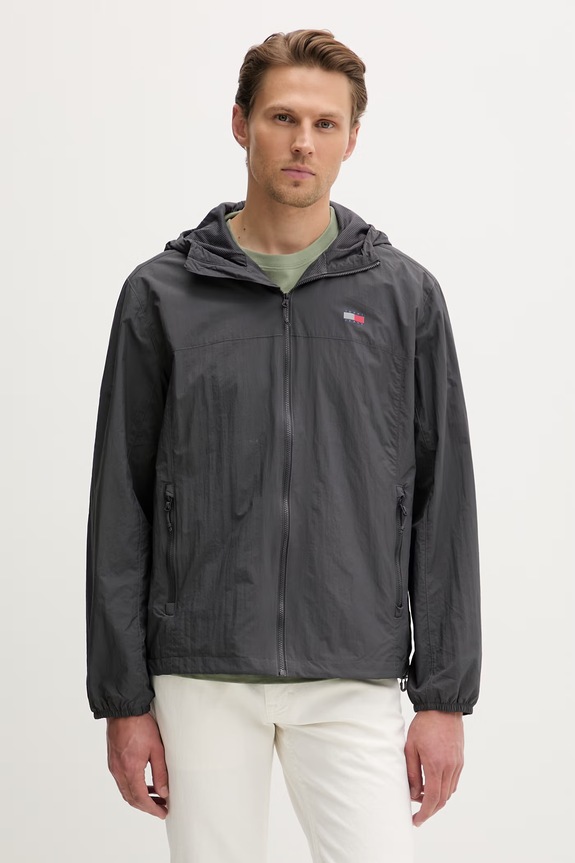 Tommy Jeans kurtka przejściowa męska szary DM0DM23223