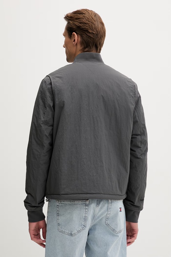 Odzież Tommy Jeans bomberka męska DM0DM22845 szary