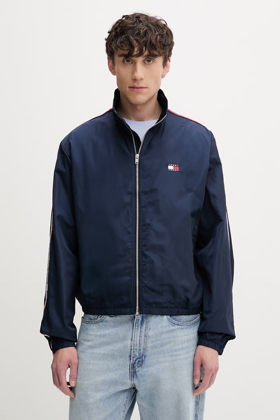 Tommy Jeans kratka jakna za muškarce mornarsko plava DM0DM23218