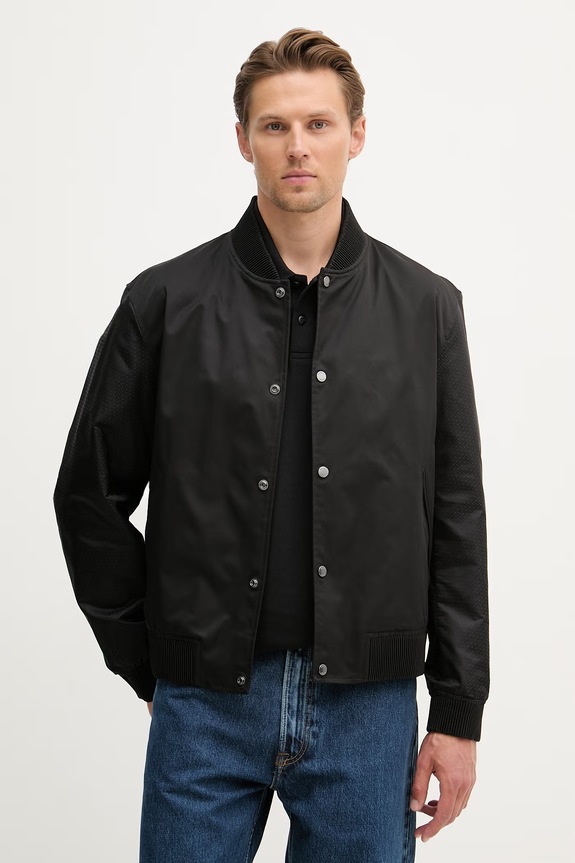 BOSS bomber jakna muška H-Covor crna 50564412