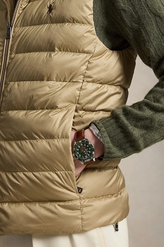 Polo Ralph Lauren bezrękawnik męski 710B20425 beżowy