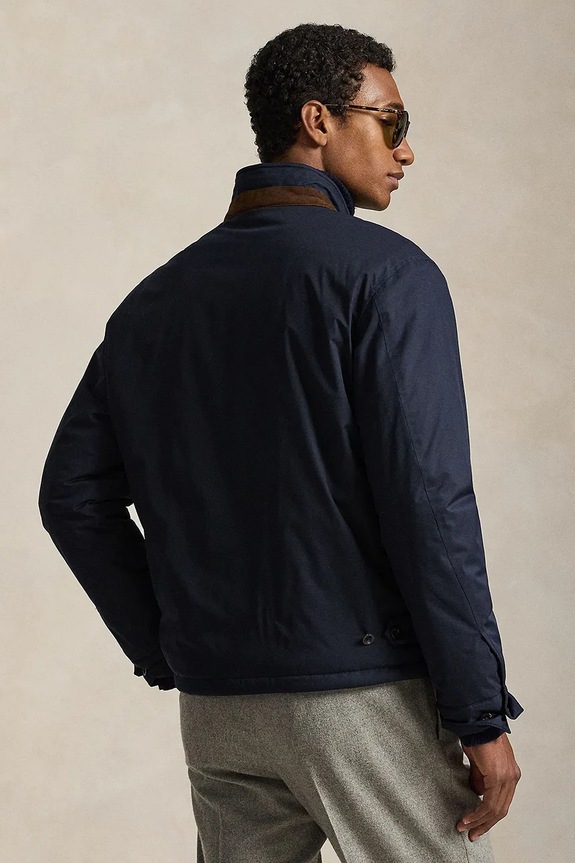 Polo Ralph Lauren kurtka przejściowa męska 710967736 granatowy AW26
