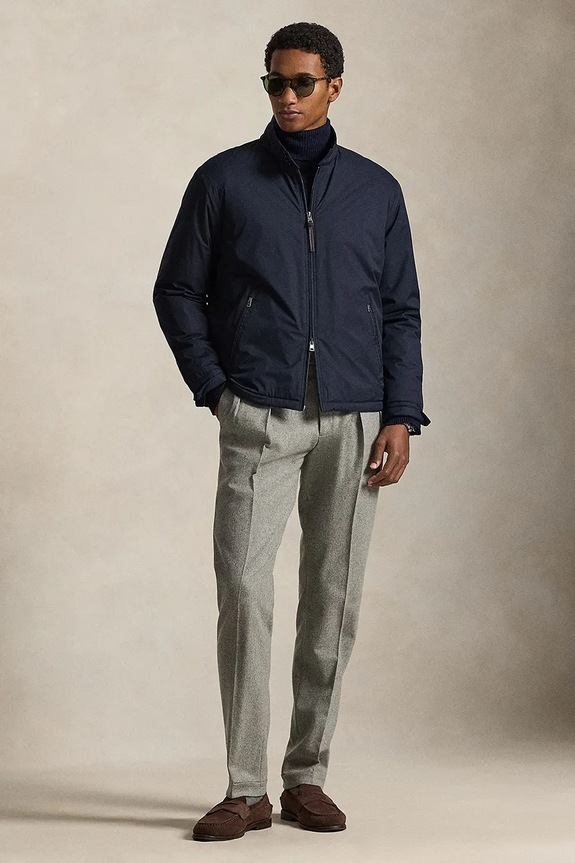 Odzież Polo Ralph Lauren kurtka przejściowa męska 710967736 granatowy