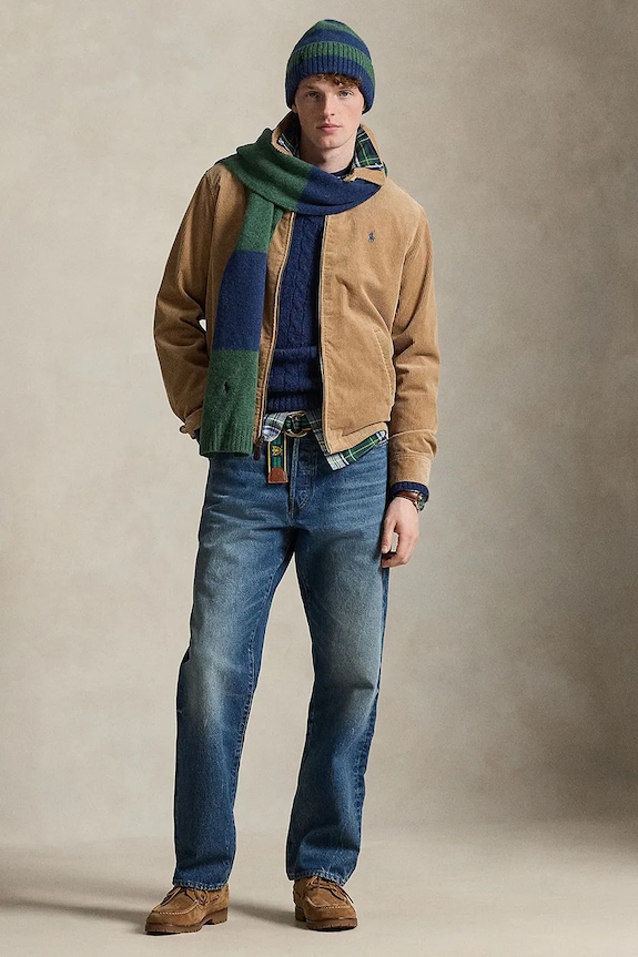 Одежда Polo Ralph Lauren куртка для мужчин 710968125 зелёный