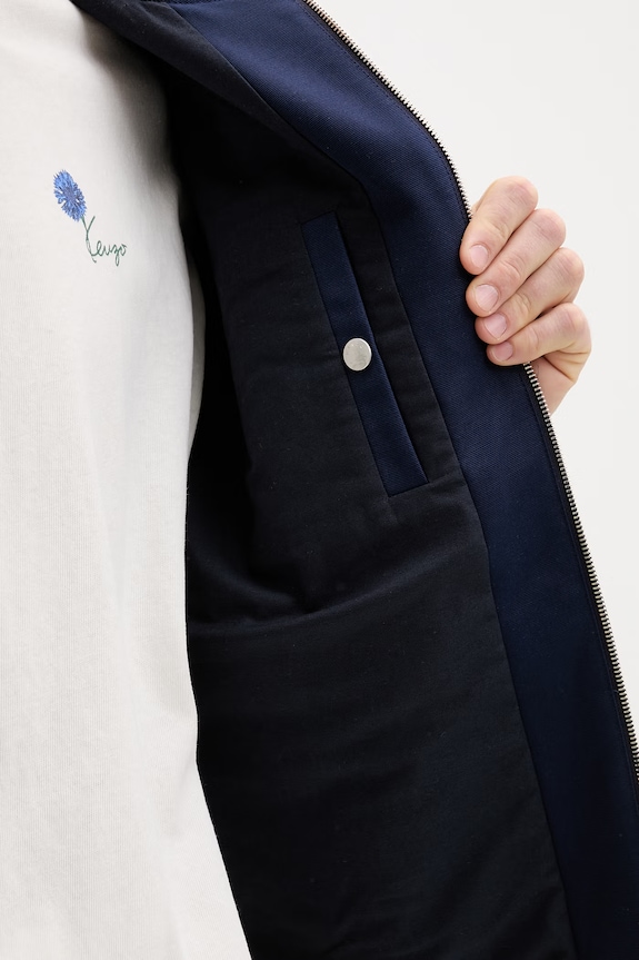 Kenzo bunda pánska bavlnená FG65BL1919OT