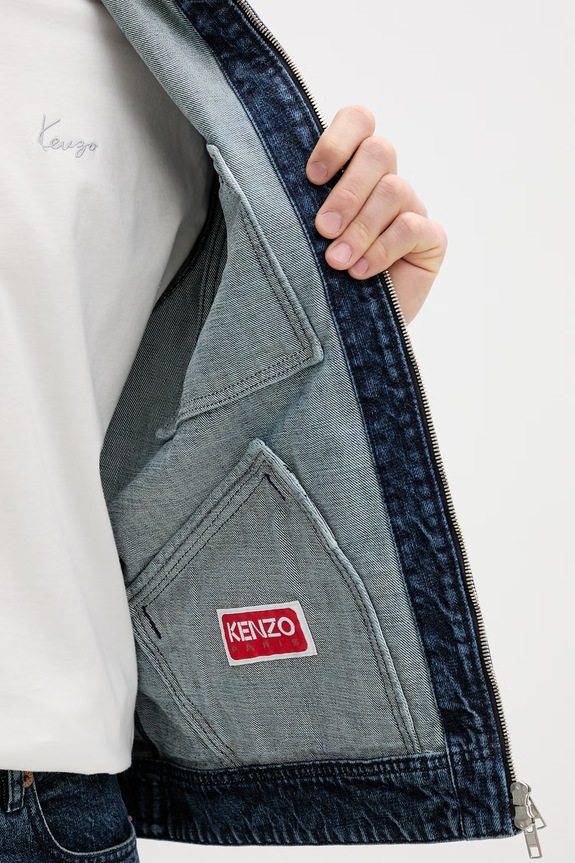 Kenzo džínsová bunda pánska FG65DB1076U3