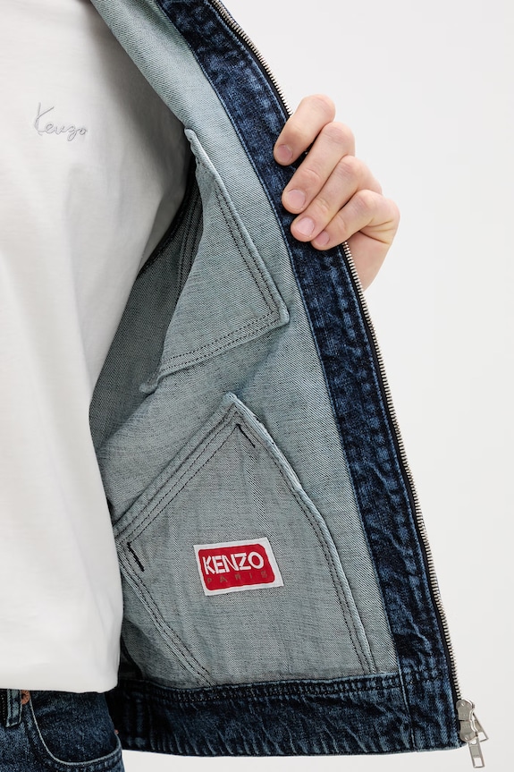 Kenzo džínsová bunda pánska FG65DB1076U3