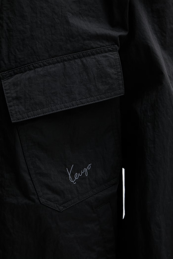 Kenzo kurtka przejściowa męska FG65BL1189NF czarny