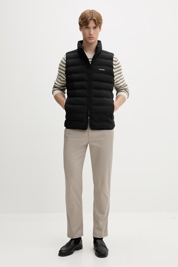 Calvin Klein vesta pánska LV04LG504G čierna AW26
