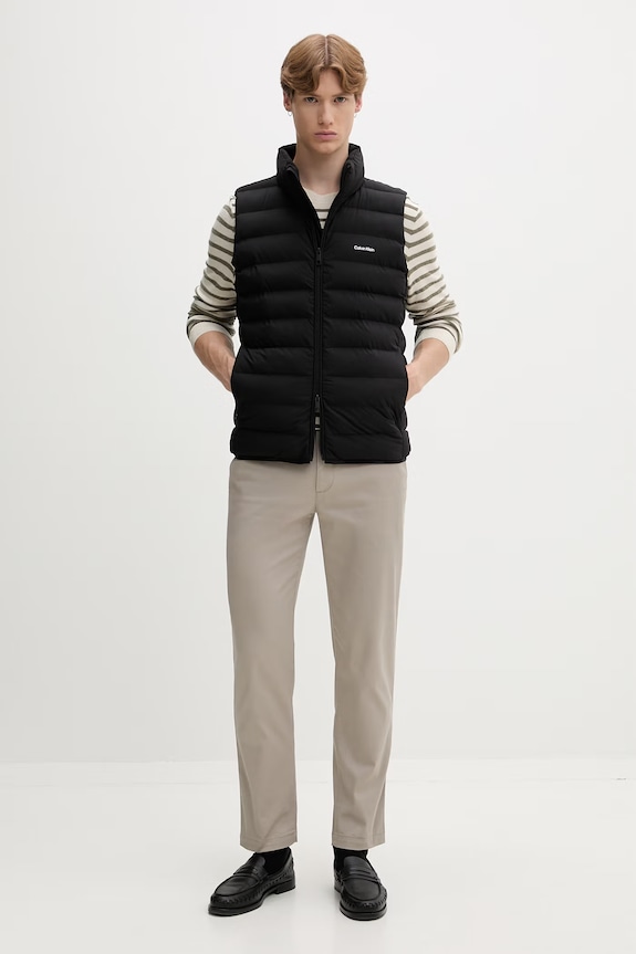Calvin Klein vesta pánska LV04LG504G čierna AW26