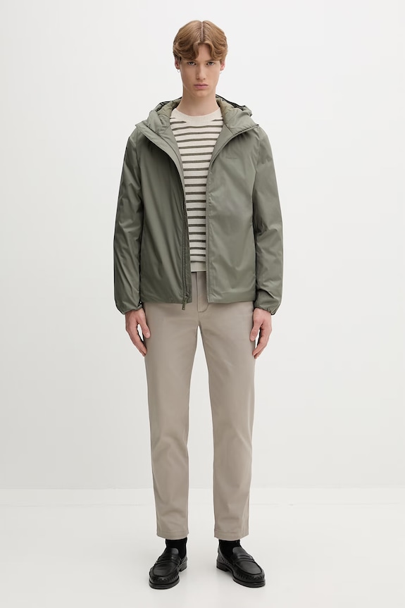 Calvin Klein prechodná bunda pánska LV04LF503G zelená AW26
