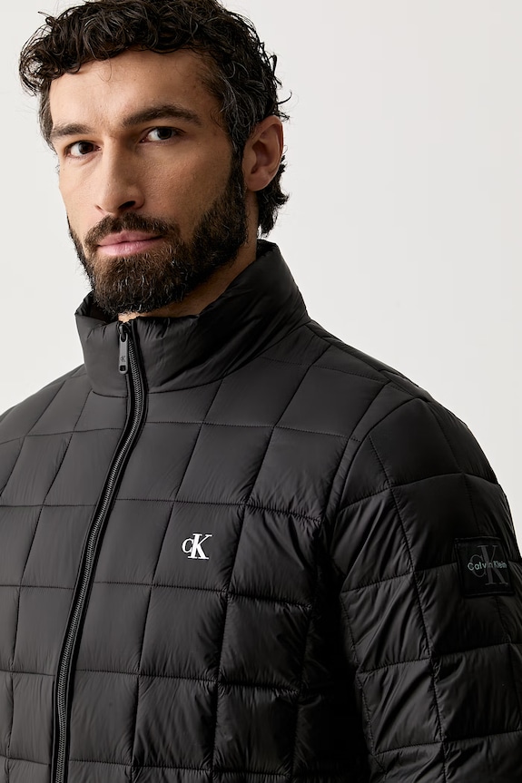 Calvin Klein Jeans kurtka pikowana męska czarny LV04RG506G