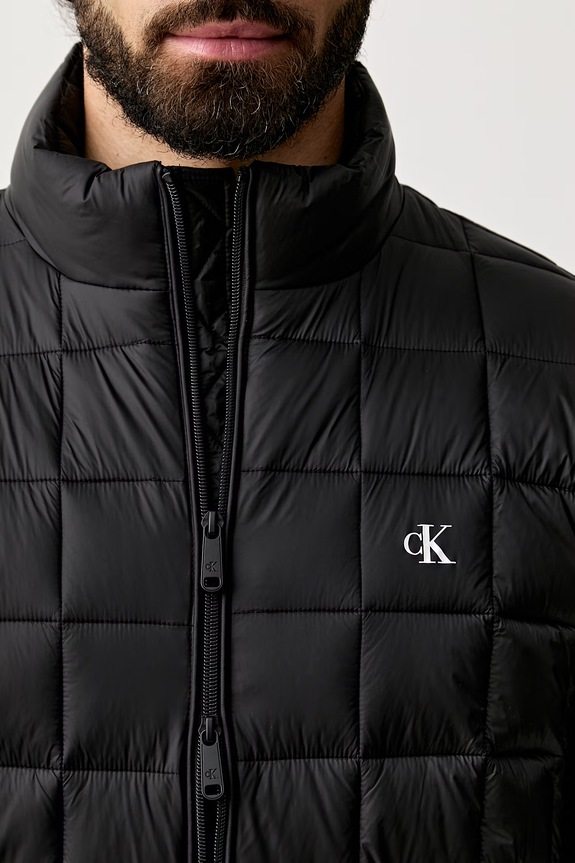 Calvin Klein Jeans kurtka pikowana męska LV04RG506G czarny