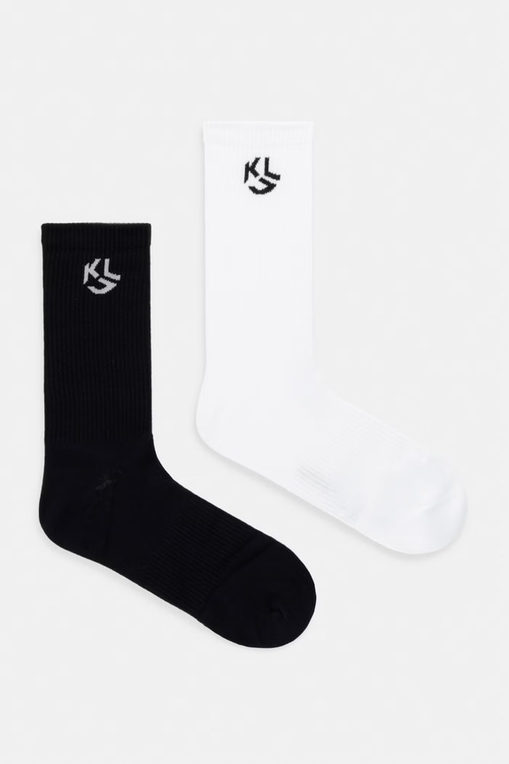 Karl Lagerfeld Jeans skarpety męskie 2-pack czarny B3M47032