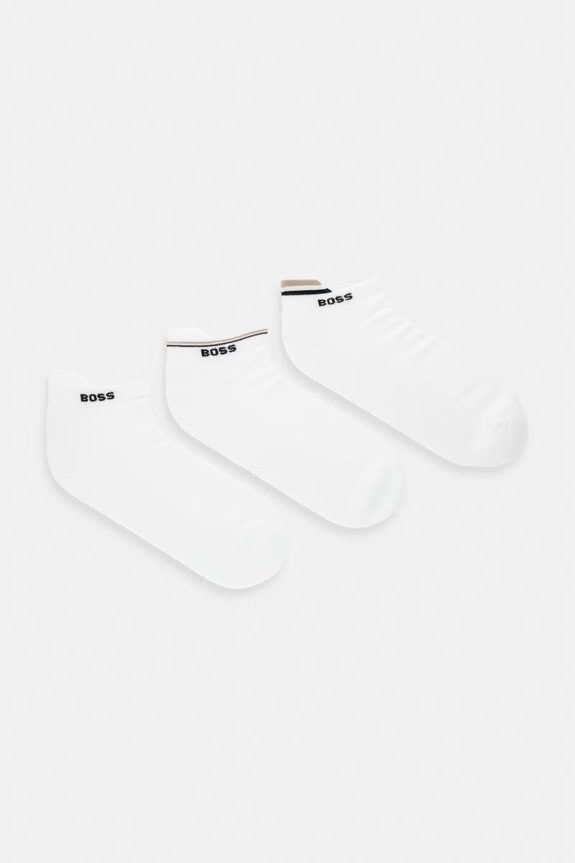 BOSS čarape muške 3P AS Iconic 3-pack bijela 50564709