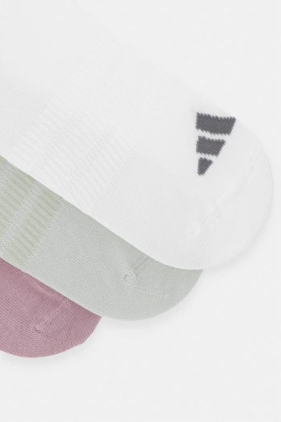 adidas skarpety z bawełną 3-pack KQ6752 biały AW26