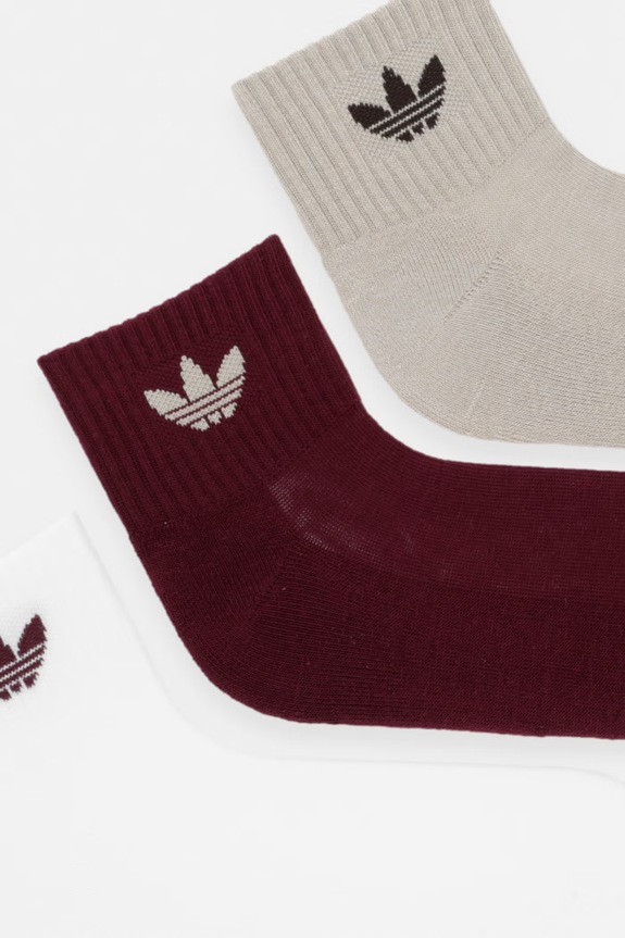 adidas Originals skarpety z bawełną 3-pack KD8273 biały AW26