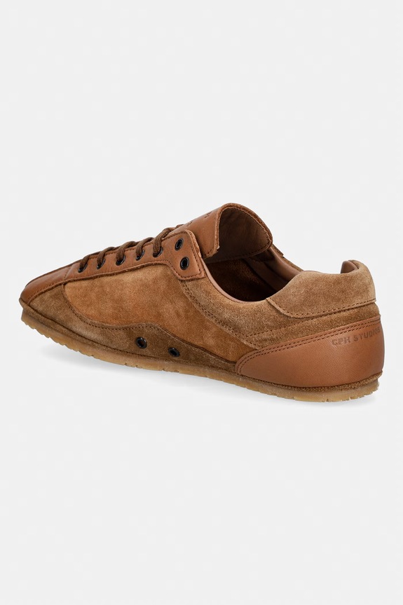 Obuća Copenhagen leather mix tenisice za žene od brušene kože CPH723.newbrown smeđa