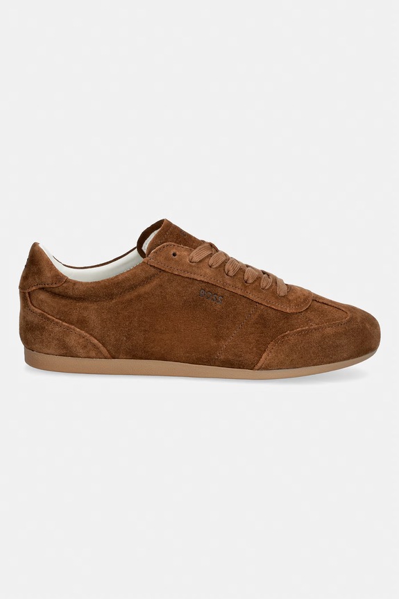 BOSS Solenne кроссовки женские замшевые 50575226.228 коричневый AW26