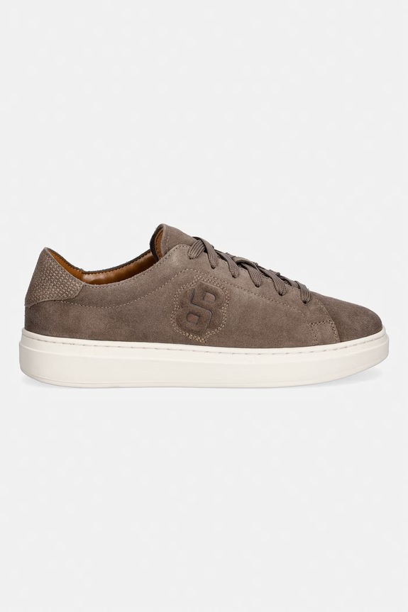 BOSS Kieran sneakers da donna in scamoscio 50569228.915 beige AW26