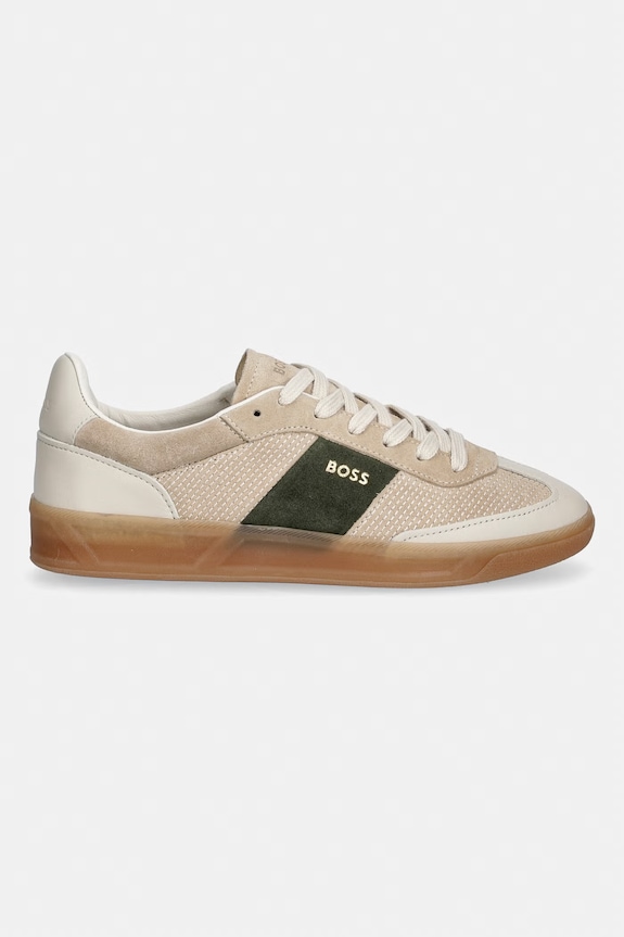BOSS Brenta кроссовки для женщин кожаные 50568901.275 бежевый AW26
