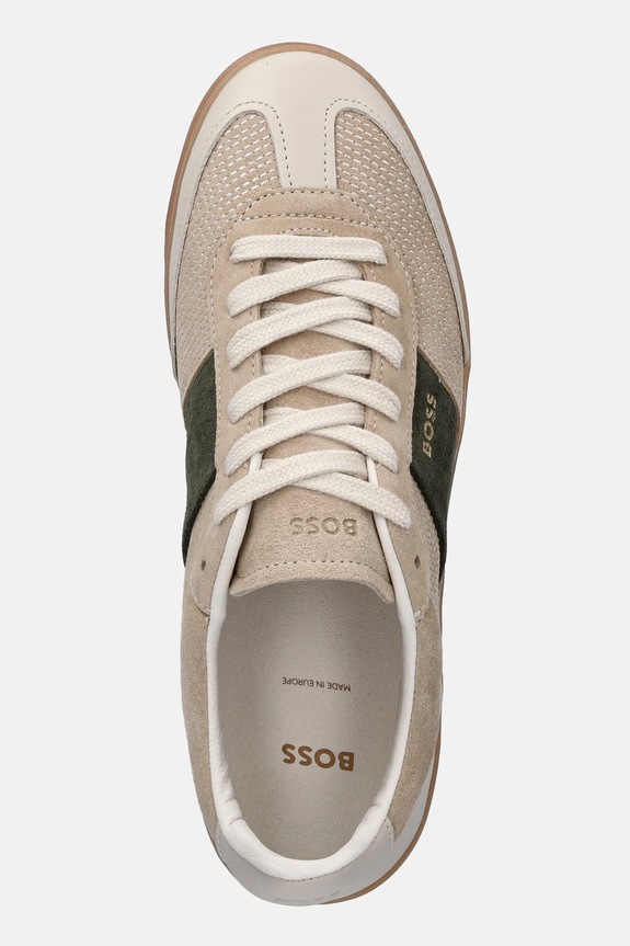 BOSS Brenta кросівки жіночі шкіряні бежевий 50568901.275