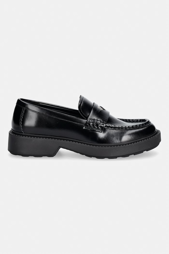 HUGO мокасины для женщин кожаные Angey 50573780.001 чёрный AW26
