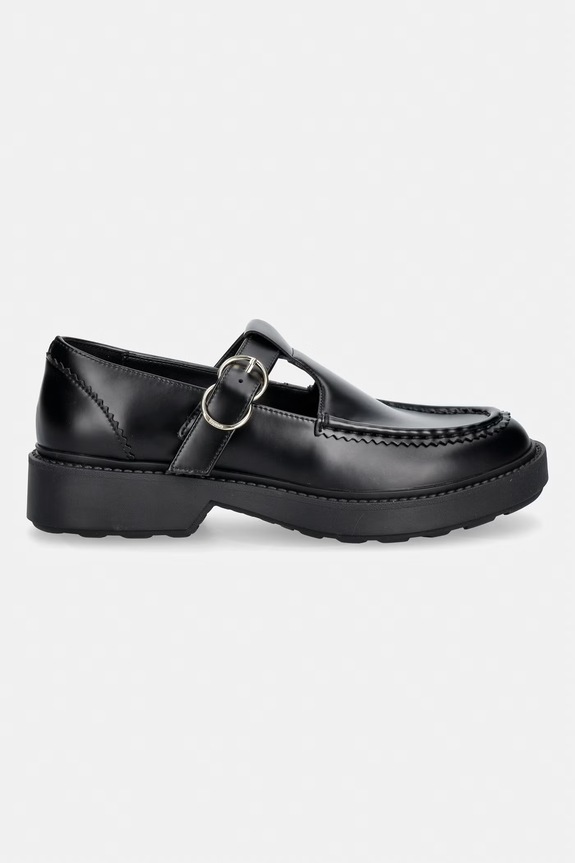 HUGO полуботинки женские кожаные Angey 50568681.001 чёрный AW26