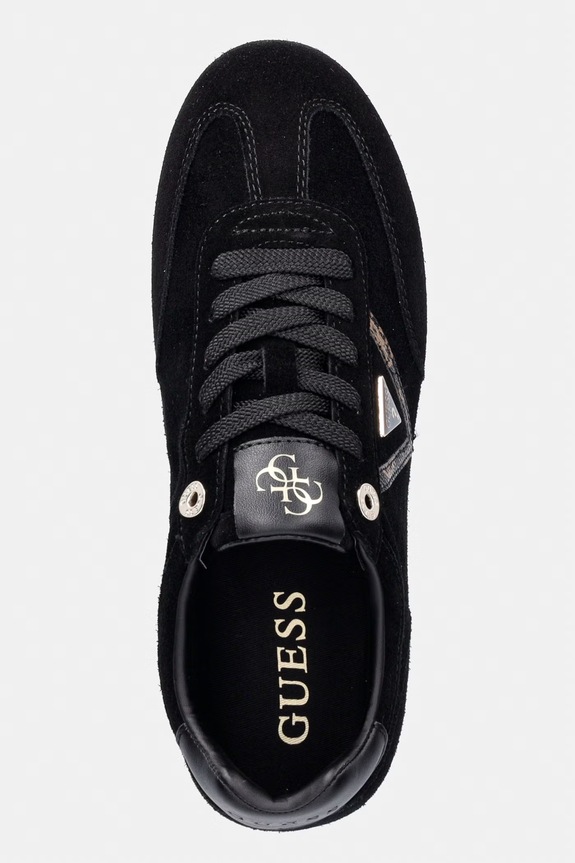 Guess RELLI sneakers γυναικεία σουέτ μαύρο FLTREL.SUE12.BLACK