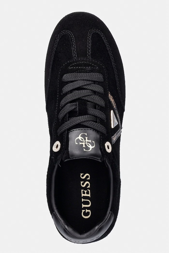 Guess RELLI sneakers γυναικεία σουέτ μαύρο FLTREL.SUE12.BLACK