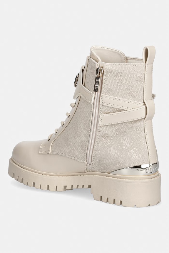 Obuća Guess čizme s platformom za žene OLANNA2 FLTO2L.FAL10.BEIGE bež