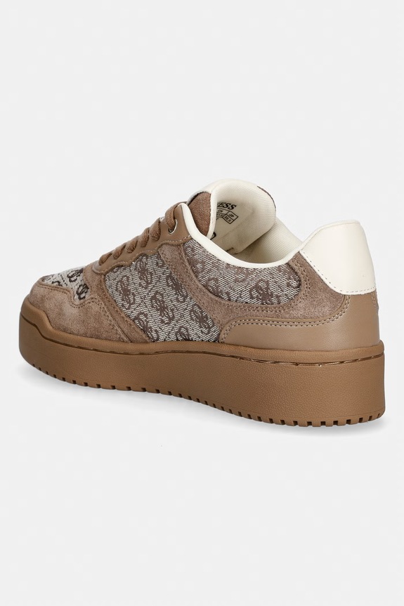 Obuća Guess MIRAM16 tenisice za žene FLTM16.FAL12.TAUPE smeđa