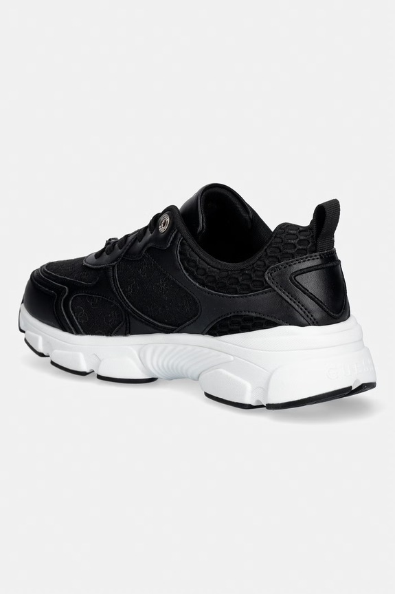 Obuća Guess INDYE tenisice za žene FLTIDY.ELE12.BLACK crna