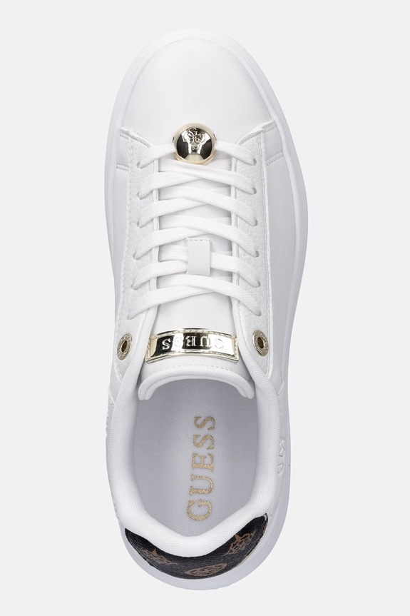 Guess FIREUP tenisice za žene bijela FLTFRE.LEA12.WHITE