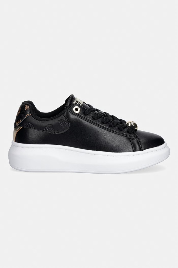 Guess FIREUP tenisice za žene od kože FLTFRE.LEA12.BLACK crna AW26