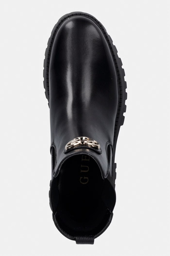 Guess čizme s platformom za žene FIDA crna FLTFID.ELE10.BLACK