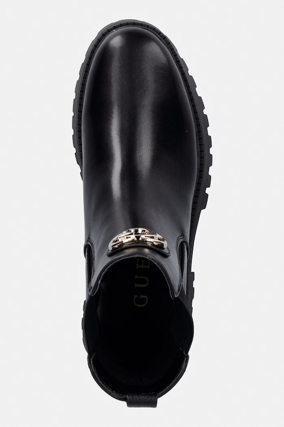 Guess čizme s platformom za žene FIDA crna FLTFID.ELE10.BLACK