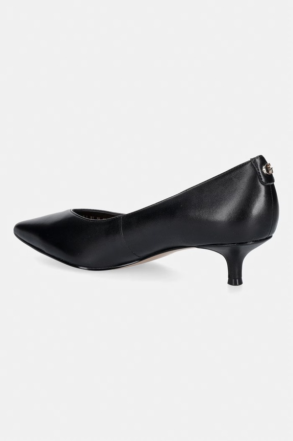 Obuća Guess štikle od kože CASEN FLTCSE.LEA08.BLACK crna