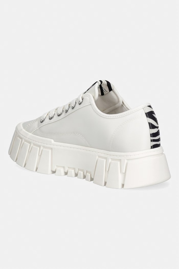 Obuwie Tommy Jeans TJ PLATFORM SNEAKER ZEBRA sneakersy damskie EN0EN03070 biały