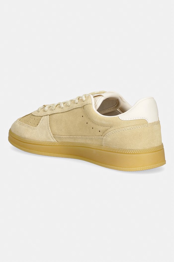 Obuv Tommy Jeans MU THE GREENWICH EDGE SUEDE tenisky dámske semišové EN0EN03050 žltá