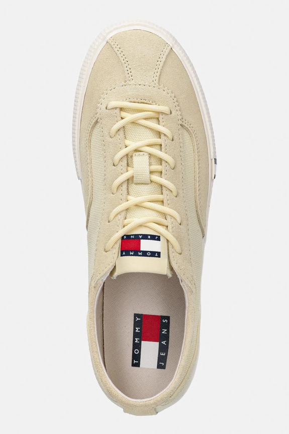 Tommy Jeans ARCHIVE Y2K sneakers pentru femei galben EN0EN03047