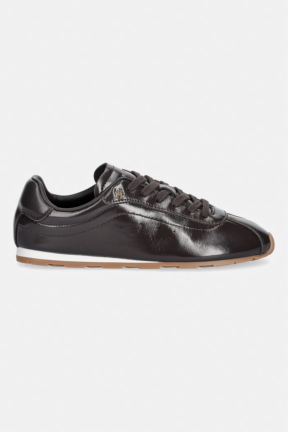 Tommy Hilfiger BELLA SNEAKER LEATHER tenisice za žene od kože FW0FW09495 smeđa AW26