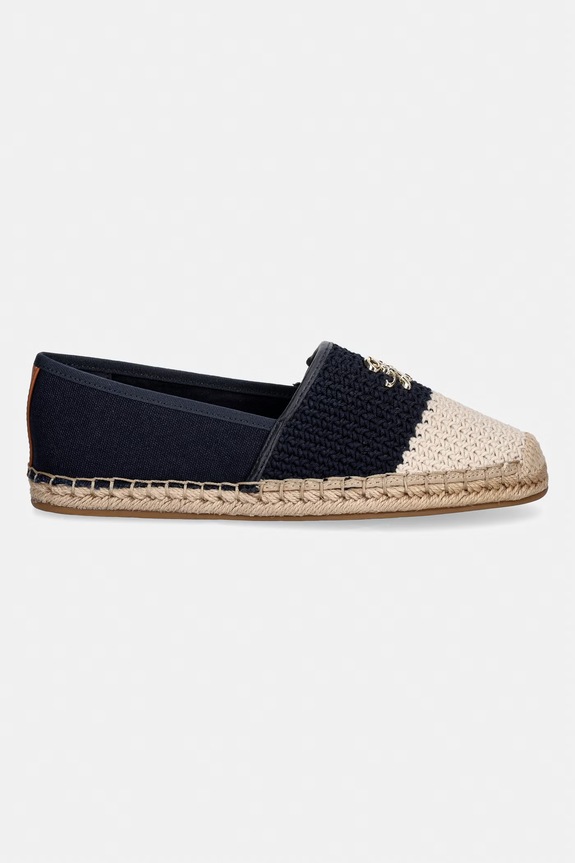 Tommy Hilfiger espadrile za žene TH SCRIPT CROCHET ESPADRILLE FW0FW09502 mornarsko plava AW26