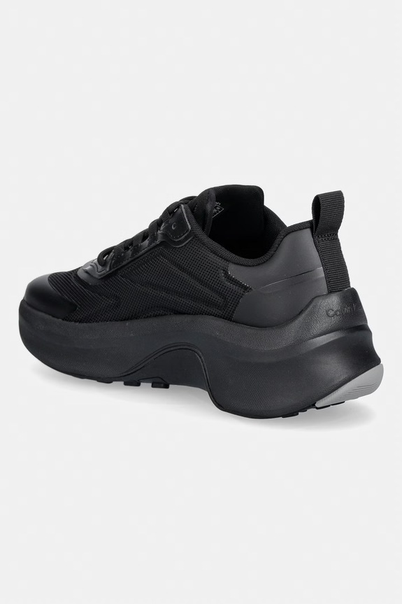 Scarpe Calvin Klein CHUNKY RUNNER LACEUP HF BLST NY sneakers da donna HW0HW03111.0GJ nero