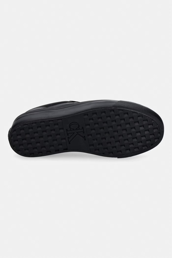 Calvin Klein VULC FLATF LACEUP NY-SU sneakersy damskie HW0HW03086.0GJ czarny