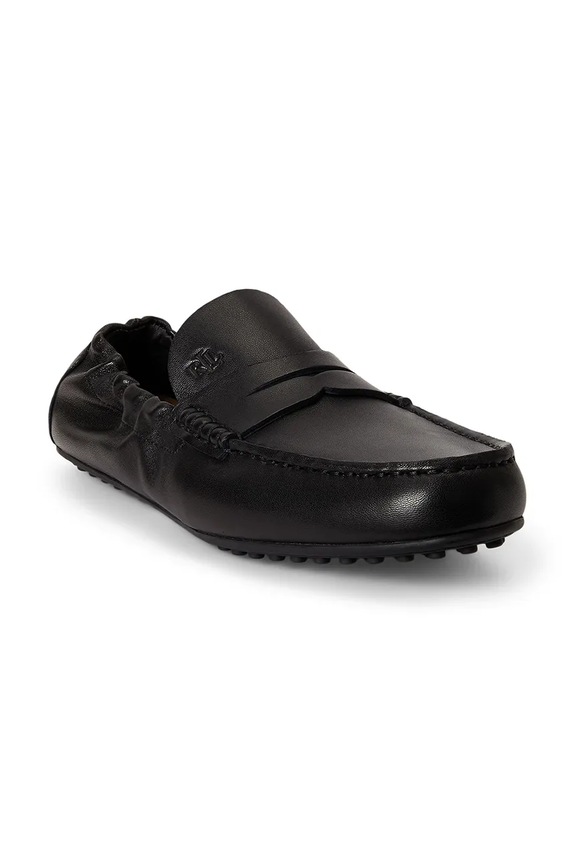 Lauren Ralph Lauren mokasinke za žene od kože Wynnie Drvr 802P15834002.001 crna AW26