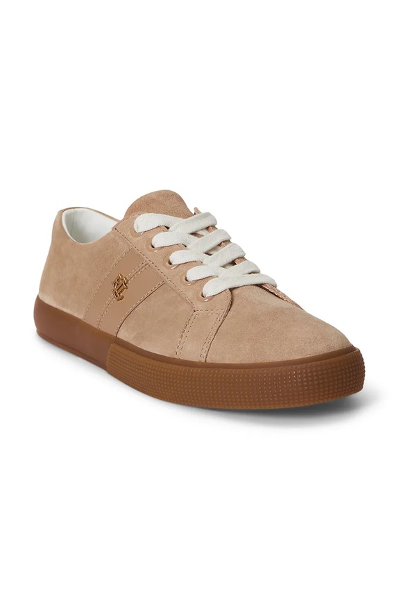 Lauren Ralph Lauren Janson II tenisice za žene od kože 802868344008.200 bež