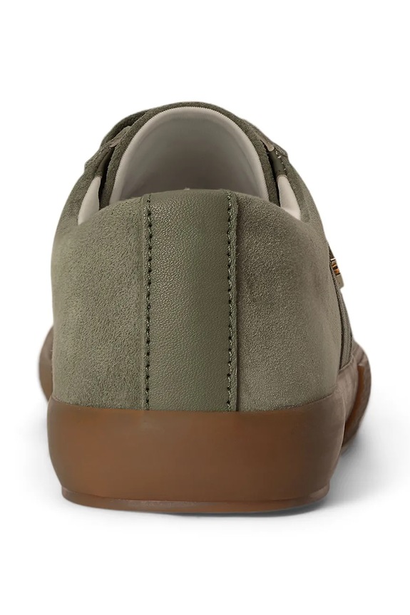 Lauren Ralph Lauren Janson II tenisice za žene od kože zelena 802868344007.300