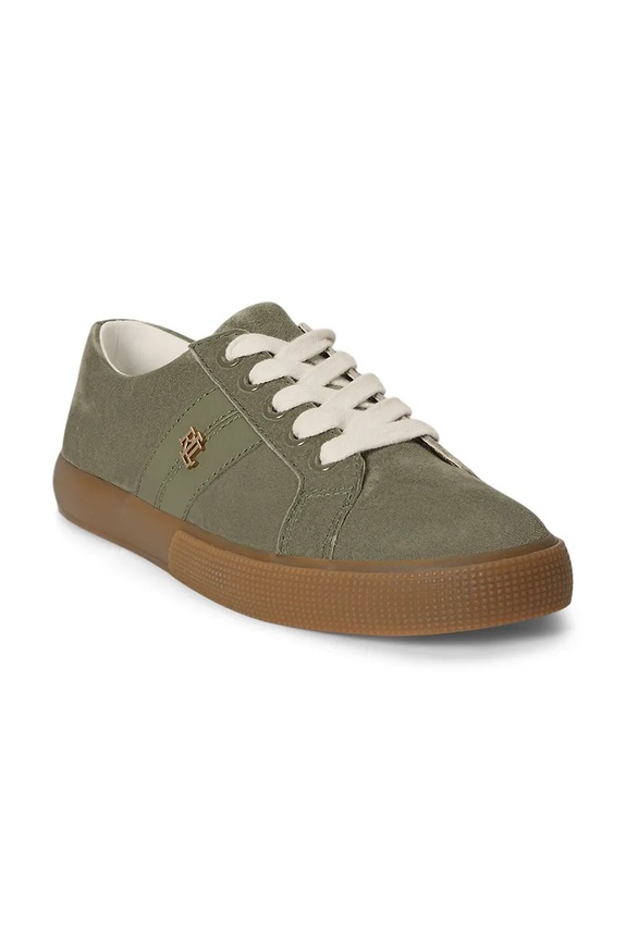 Lauren Ralph Lauren Janson II tenisice za žene od kože 802868344007.300 zelena