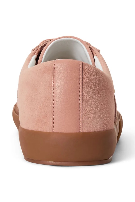 Lauren Ralph Lauren Janson II tenisice za žene od kože roza 802868344006.650